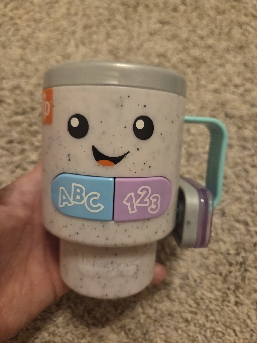 Fisher-Price Laugh and Learn Wake Up and Learn Coffee Mug